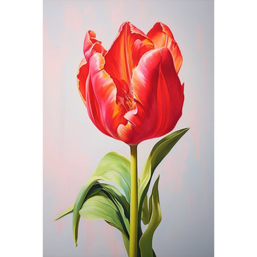 Acrylic Tulip Flower canvas